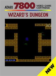 Box cover for Wizard's Dungeon on the Atari 7800.
