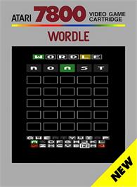 Box cover for Wordle on the Atari 7800.
