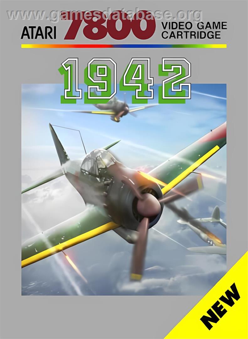 1942 - Atari 7800 - Artwork - Box
