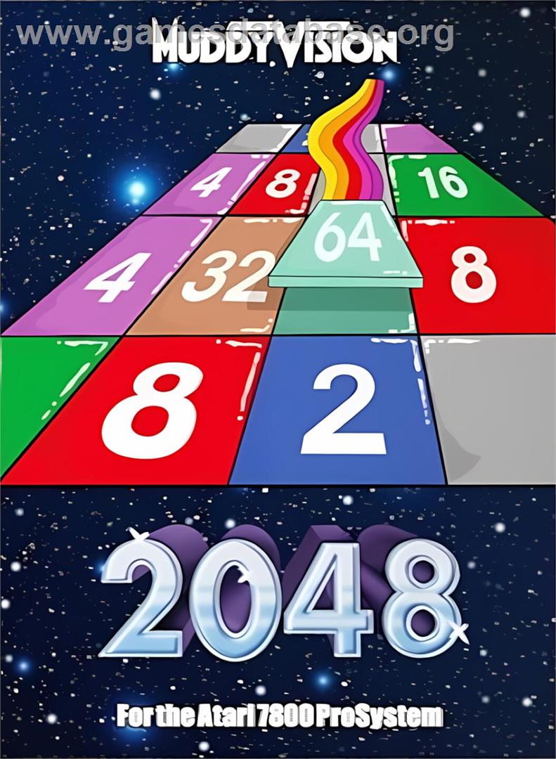 2048 - Atari 7800 - Artwork - Box