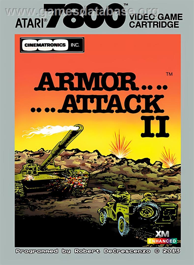 Armor Attack 2 - Atari 7800 - Artwork - Box