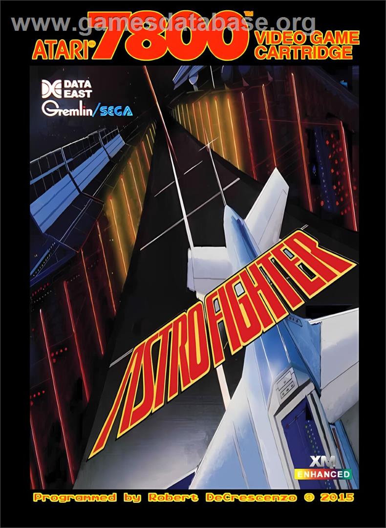 Astro Fighter - Atari 7800 - Artwork - Box