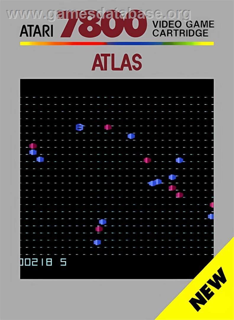Atlas - Atari 7800 - Artwork - Box
