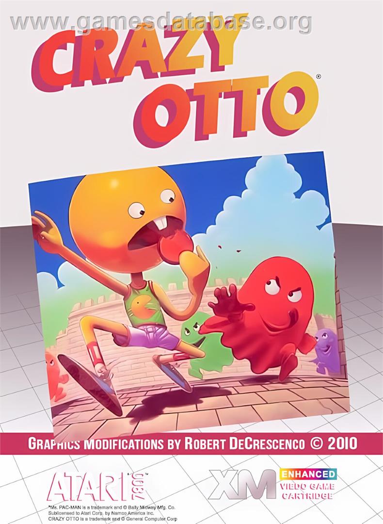 Crazy Otto - Atari 7800 - Artwork - Box
