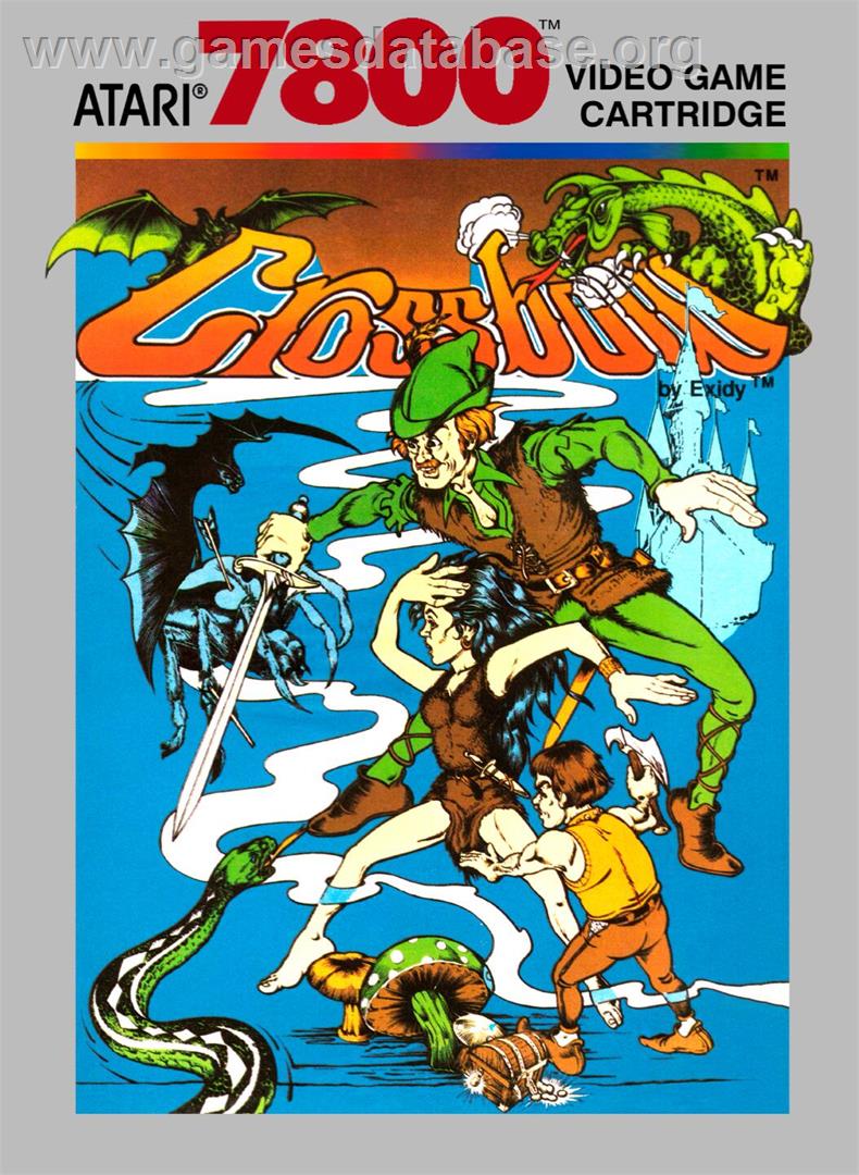 Crossbow - Atari 7800 - Artwork - Box