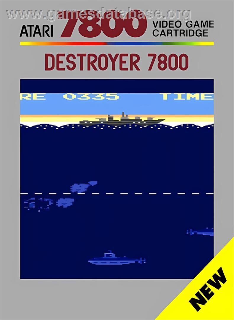 Destroyer 7800 - Atari 7800 - Artwork - Box
