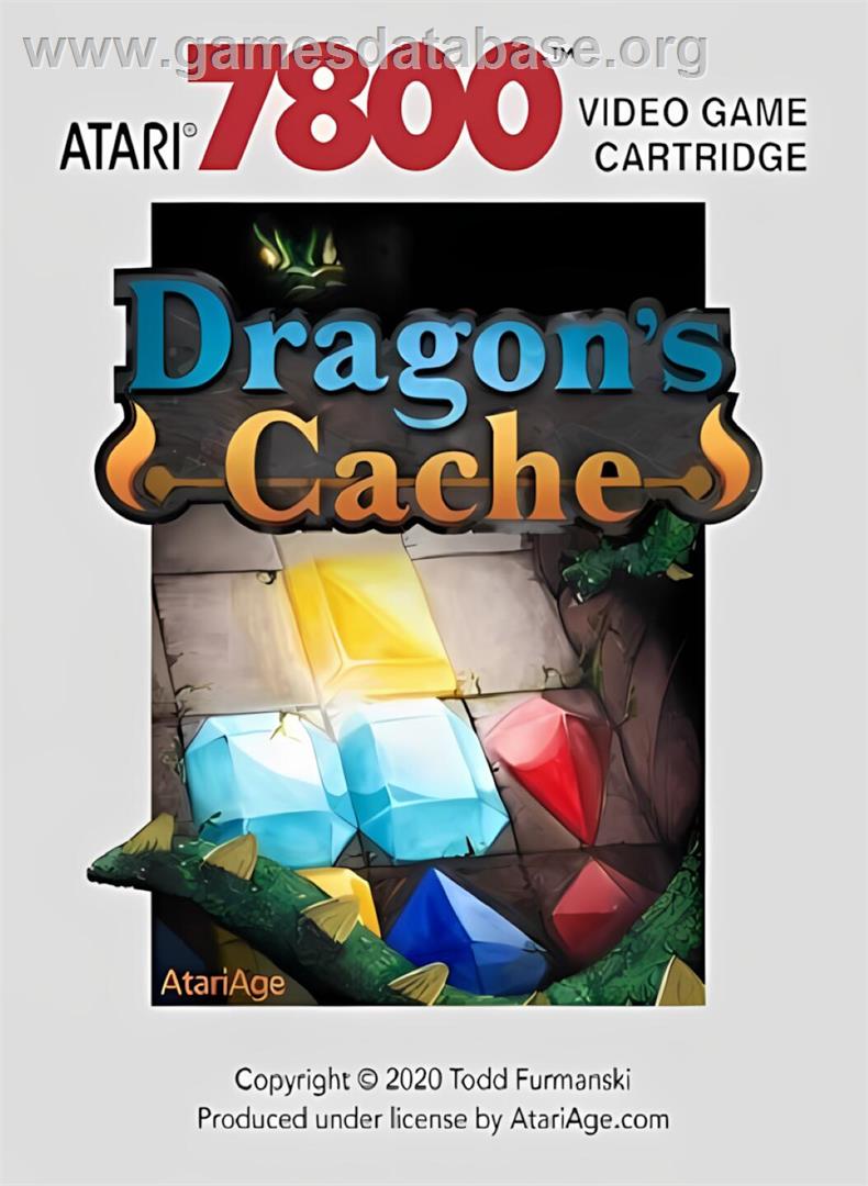 Dragon's Cache - Atari 7800 - Artwork - Box