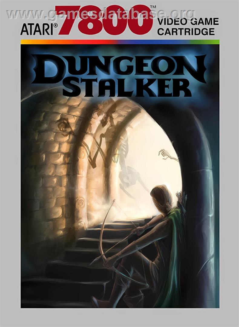 Dungeon Stalker - Atari 7800 - Artwork - Box