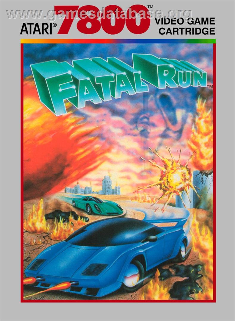 Fatal Run - Atari 7800 - Artwork - Box