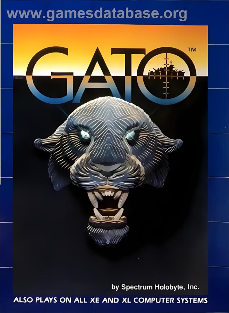 Gato - Atari 7800 - Artwork - Box