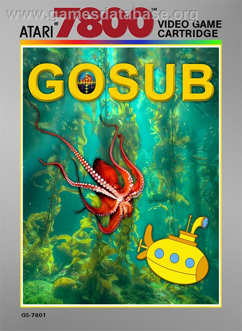GoSub - Atari 7800 - Artwork - Box