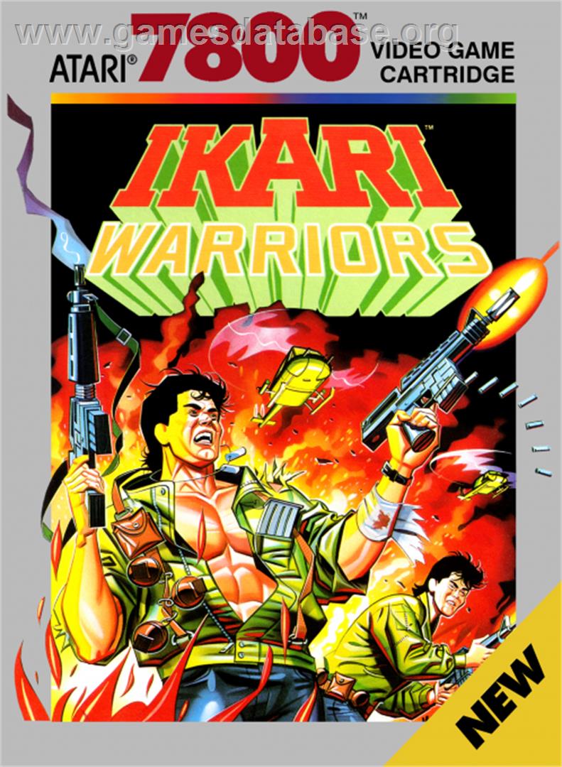 Ikari Warriors - Atari 7800 - Artwork - Box