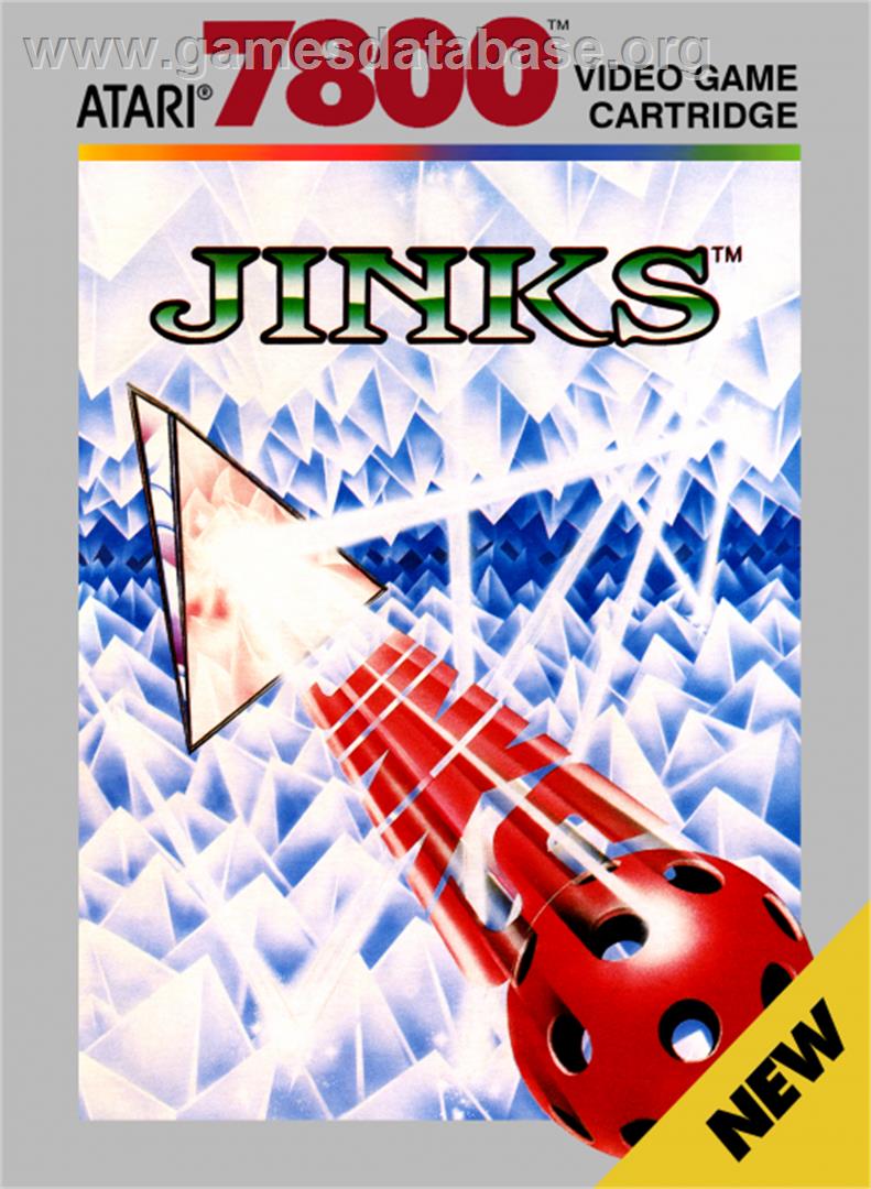 Jinks - Atari 7800 - Artwork - Box