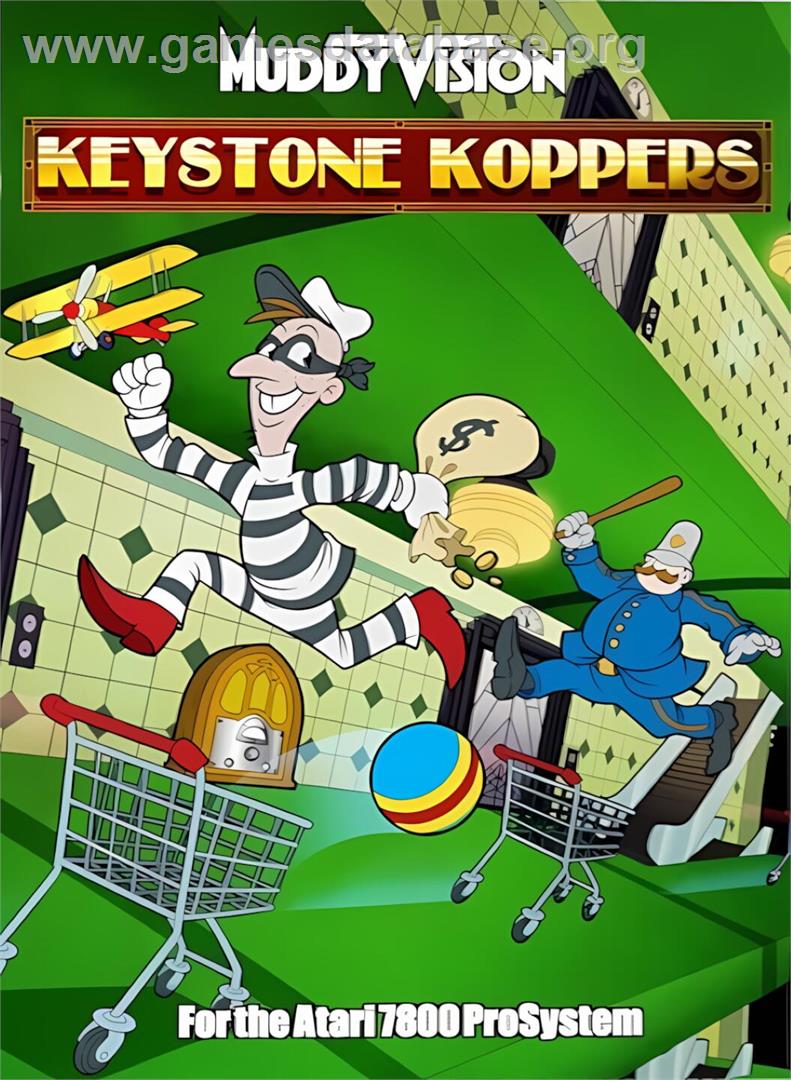 Keystone Koppers - Atari 7800 - Artwork - Box