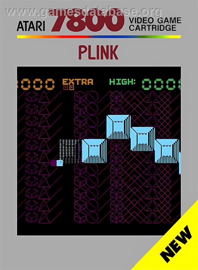 Plink - Atari 7800 - Artwork - Box