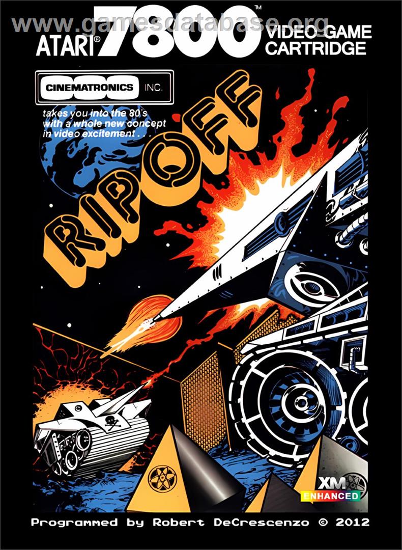 Rip-Off - Atari 7800 - Artwork - Box