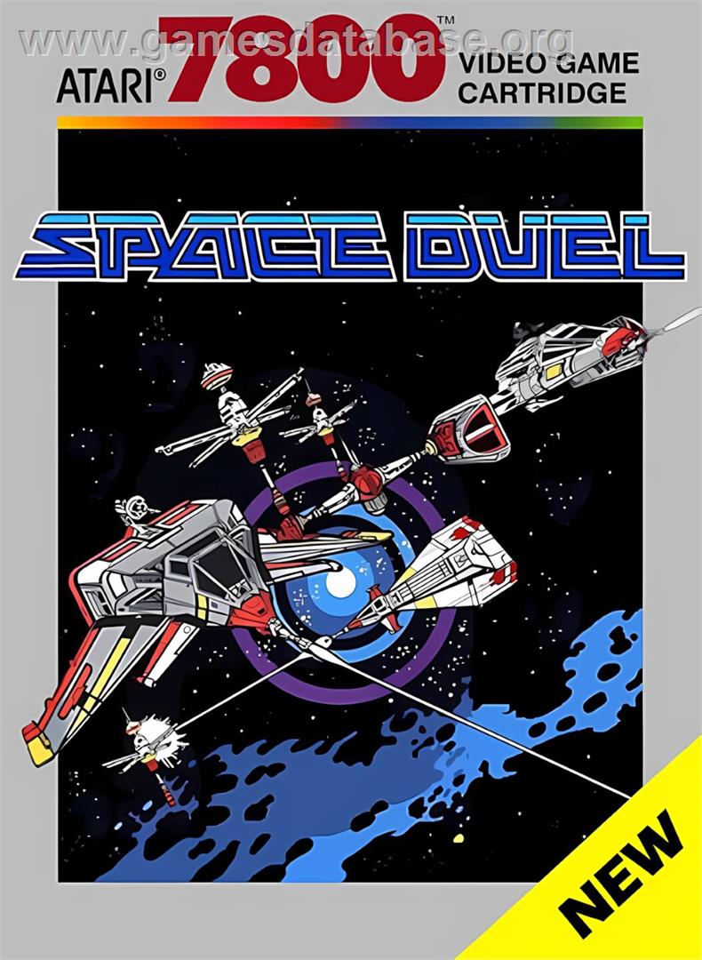 Space Duel - Atari 7800 - Artwork - Box