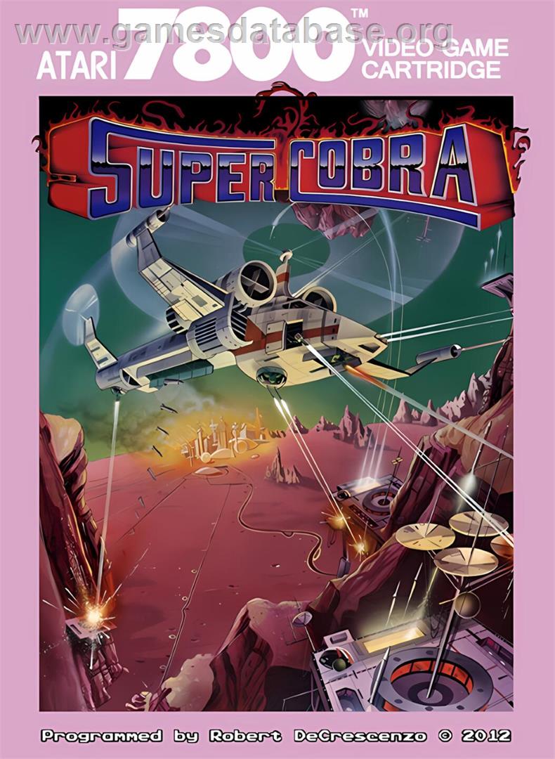 Super Cobra - Atari 7800 - Artwork - Box