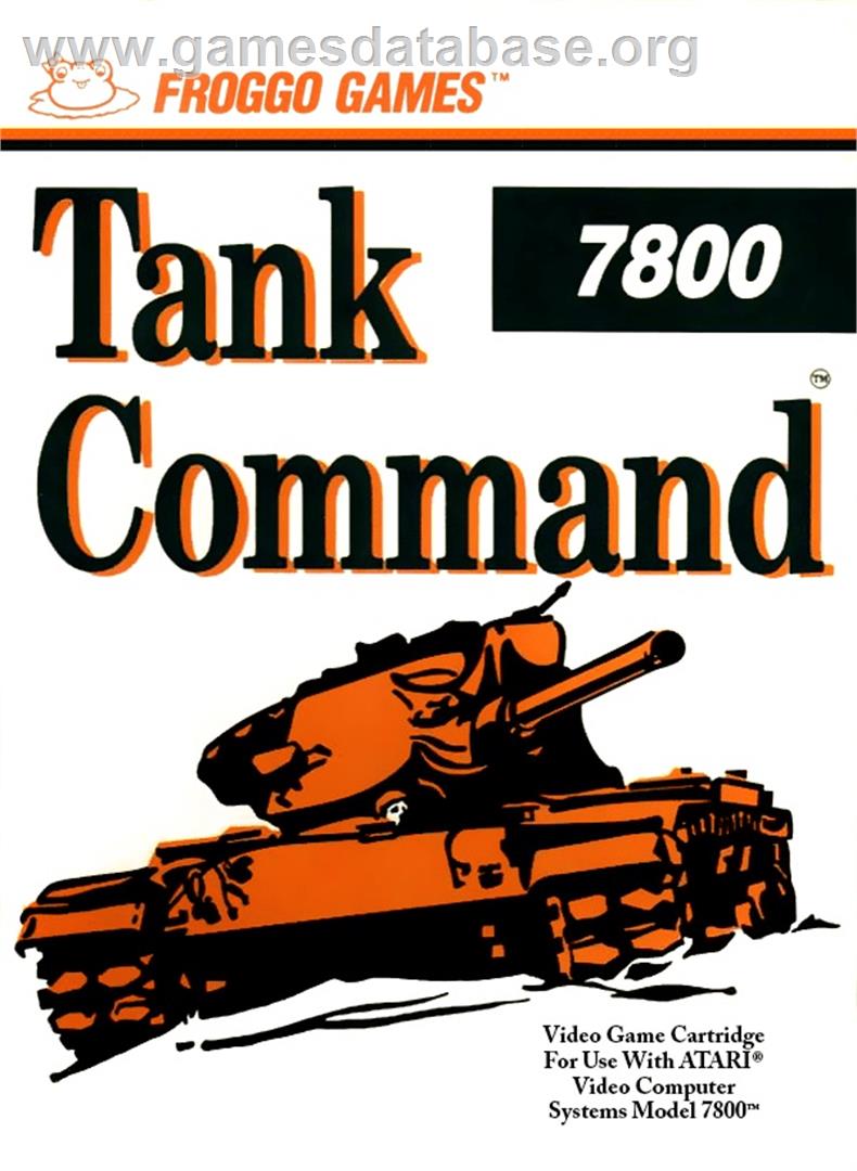 Tank Command - Atari 7800 - Artwork - Box
