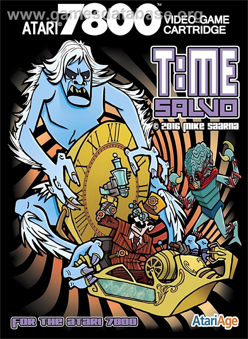 TiME Salvo - Atari 7800 - Artwork - Box