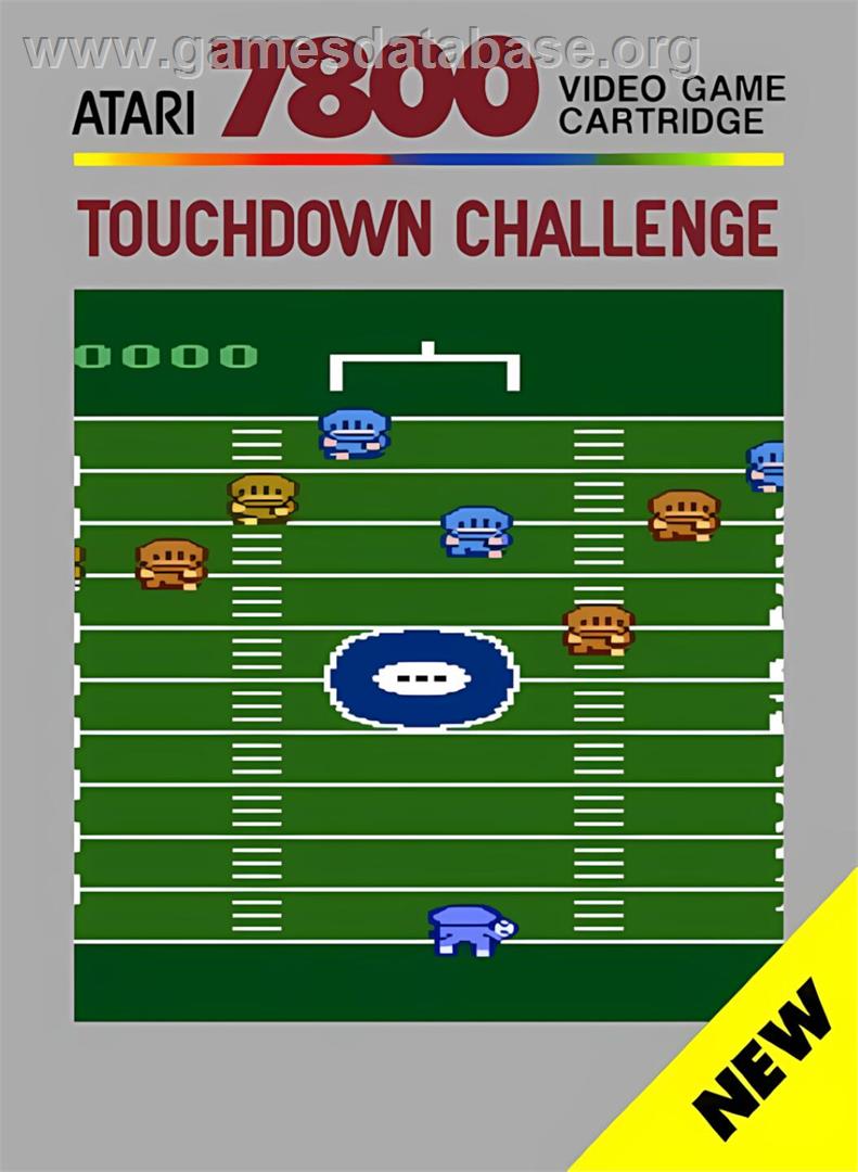 Touchdown Challenge - Atari 7800 - Artwork - Box