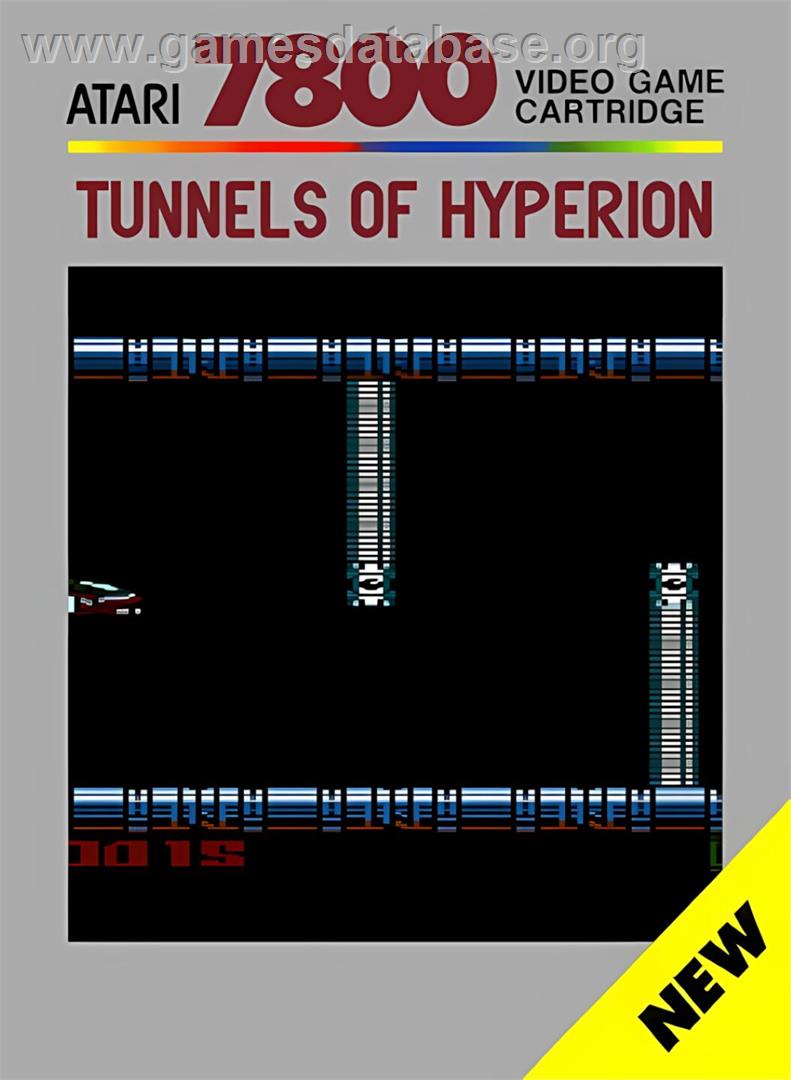 Tunnels Of Hyperion - Atari 7800 - Artwork - Box