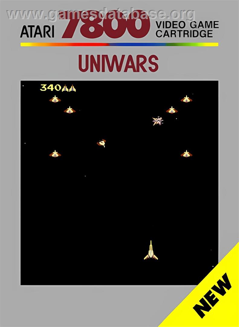 UniWarS - Atari 7800 - Artwork - Box