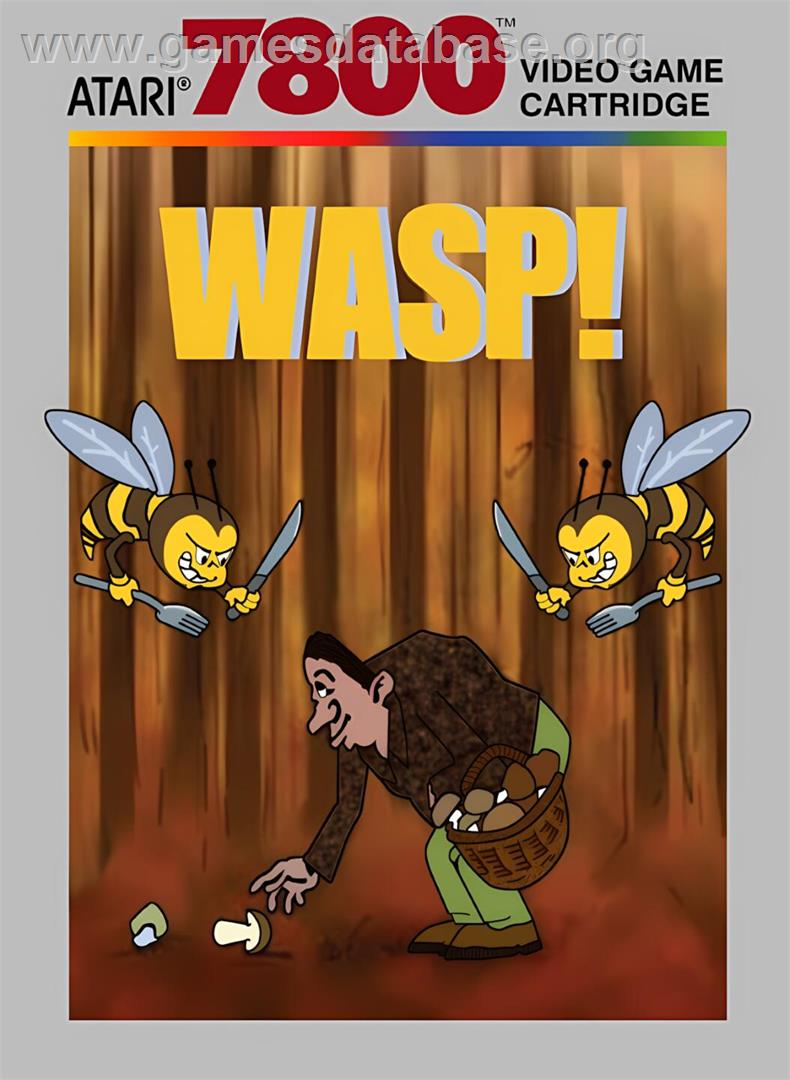 Wasp! - Atari 7800 - Artwork - Box