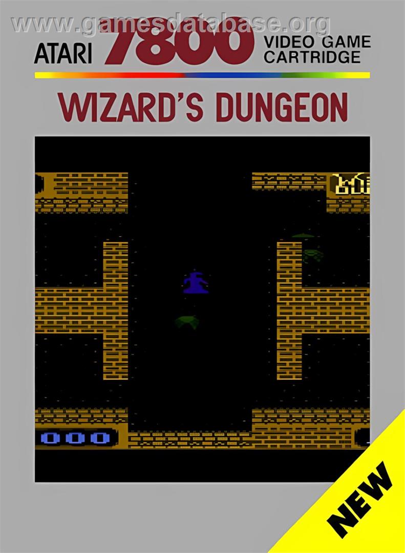 Wizard's Dungeon - Atari 7800 - Artwork - Box