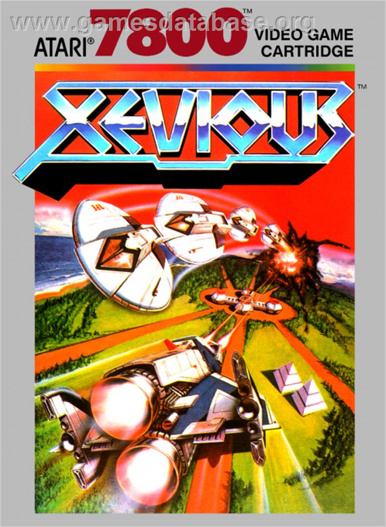 Xevious - Atari 7800 - Artwork - Box