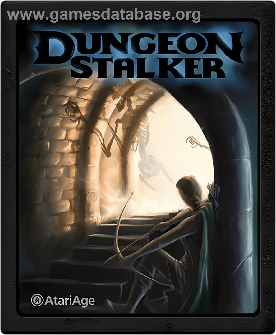 Dungeon Stalker - Atari 7800 - Artwork - Cartridge