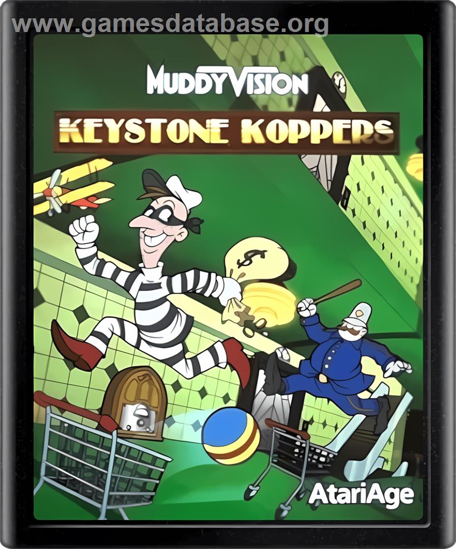 Keystone Koppers - Atari 7800 - Artwork - Cartridge