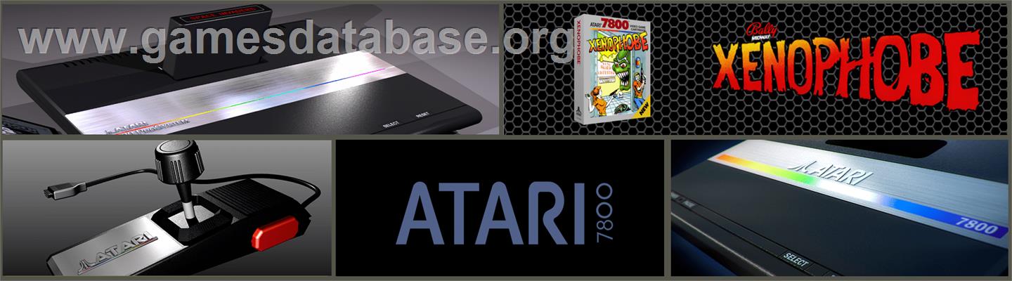 Xenophobe - Atari 7800 - Artwork - Marquee