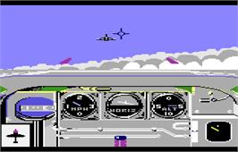 In game image of Ace of Aces on the Atari 7800.