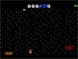 In game image of Shoot The UFO 2015 on the Atari 7800.