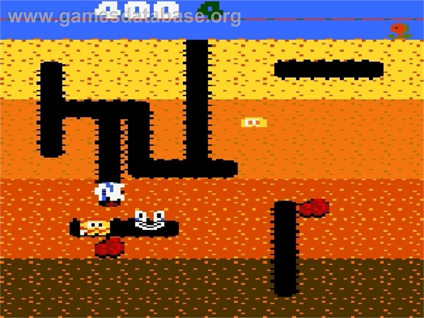 Dig Dug - Atari 7800 - Artwork - In Game