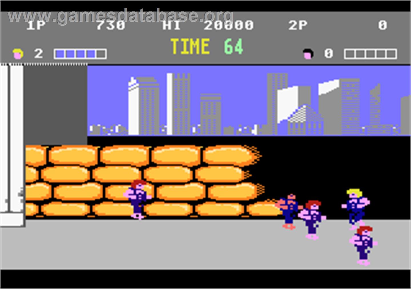 Double Dragon - Atari 7800 - Artwork - In Game