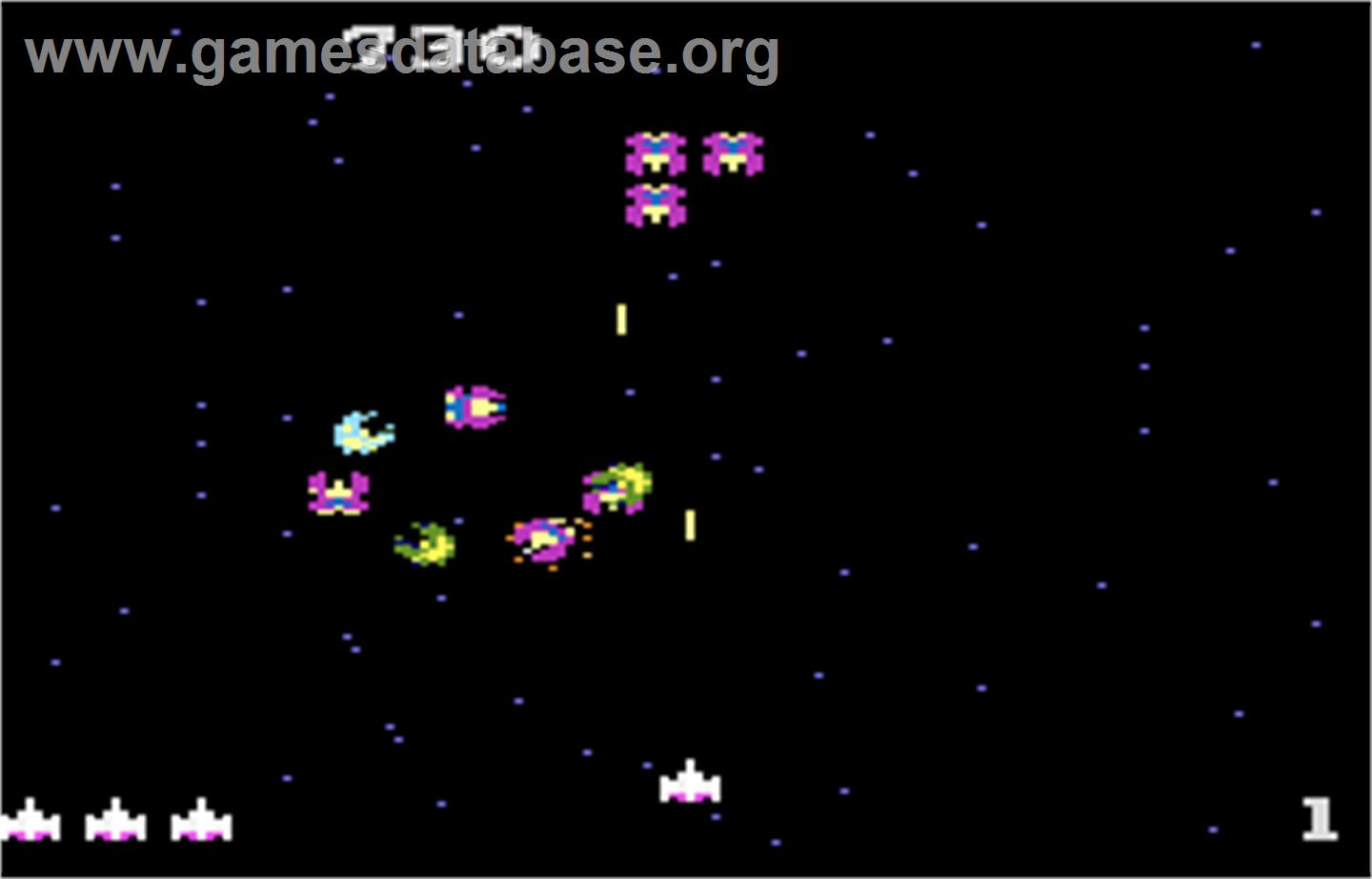 Galaga - Atari 7800 - Artwork - In Game