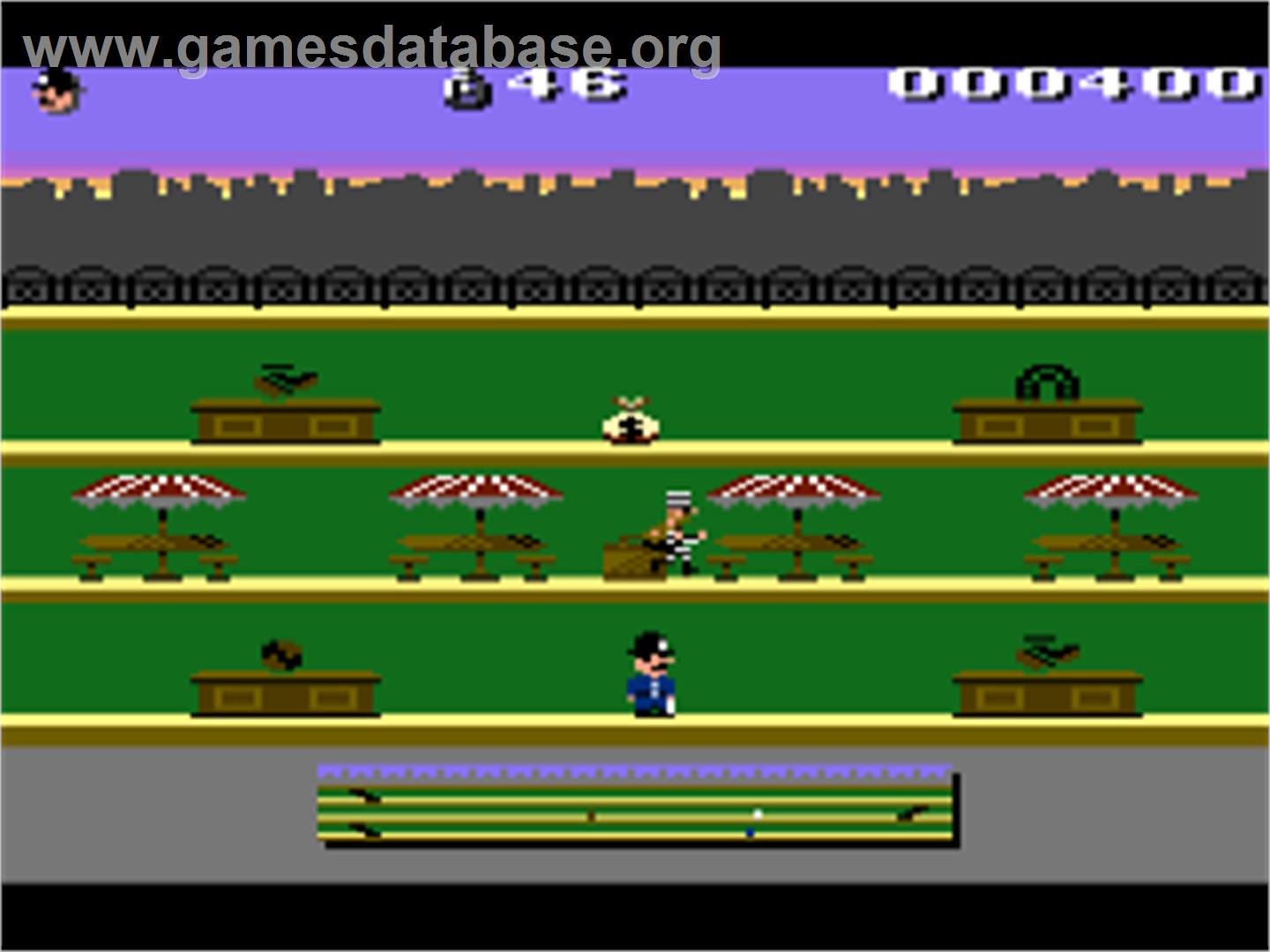 Keystone Koppers - Atari 7800 - Artwork - In Game