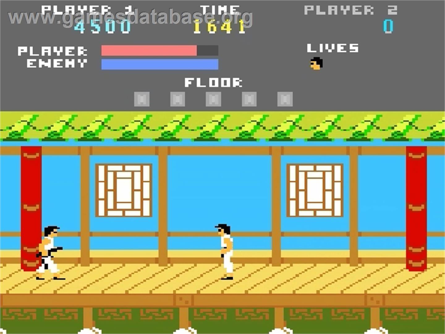 Kung-Fu Master - Atari 7800 - Artwork - In Game