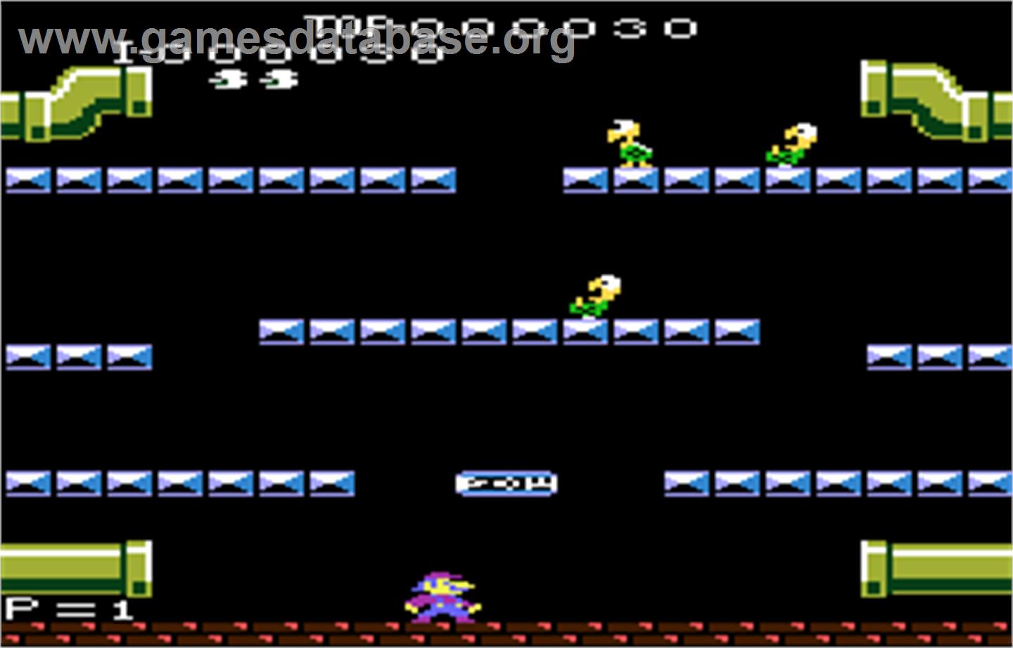 Mario Bros. - Atari 7800 - Artwork - In Game