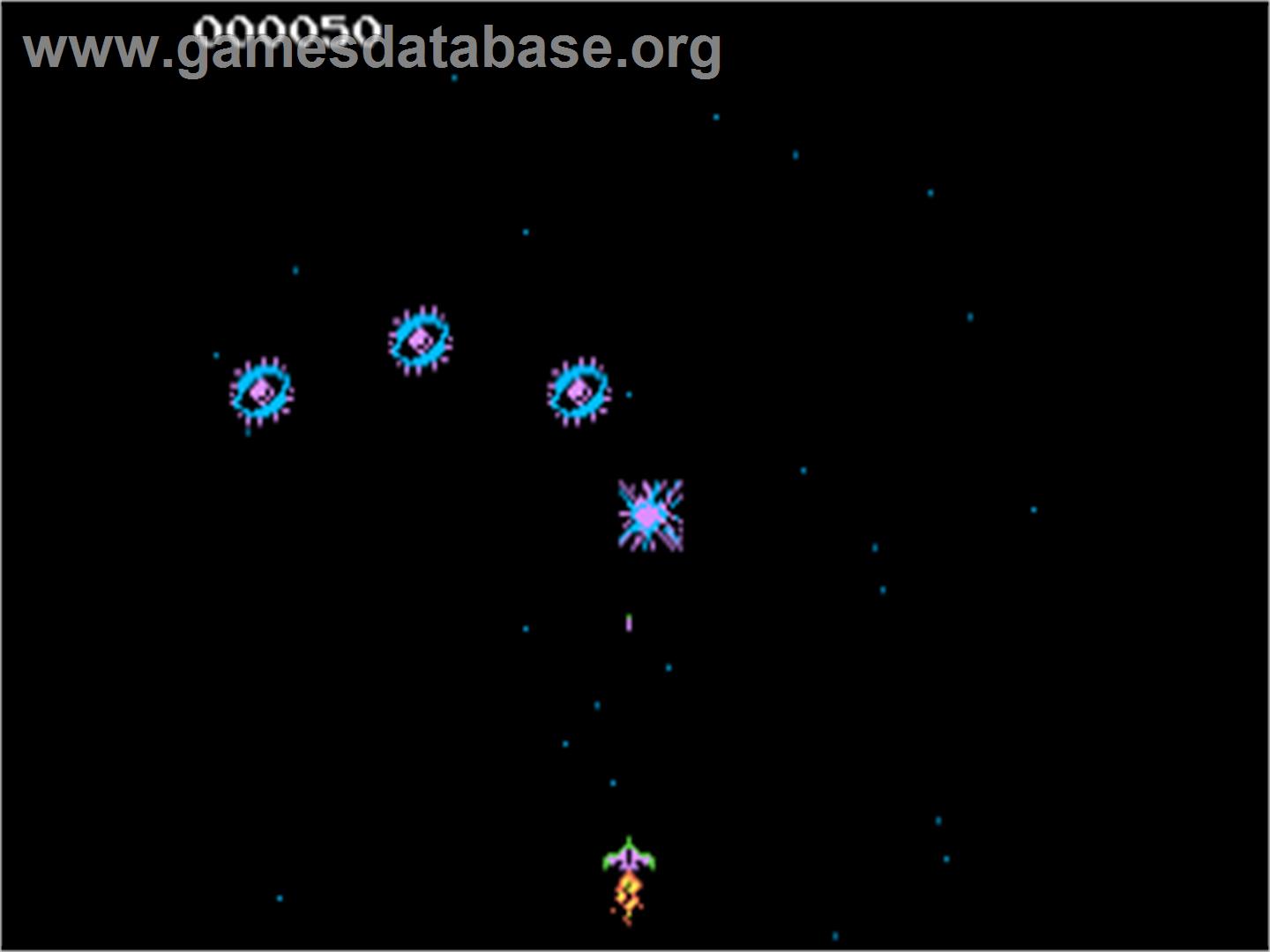Moon Cresta - Atari 7800 - Artwork - In Game