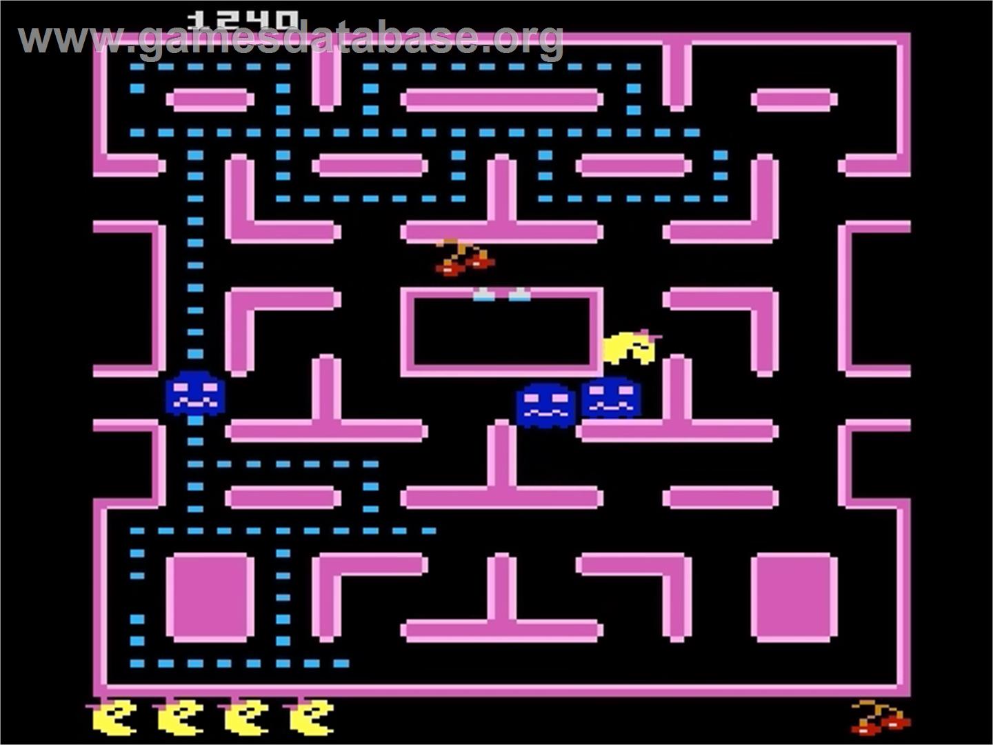 Ms. Pac-Man - Atari 7800 - Artwork - In Game