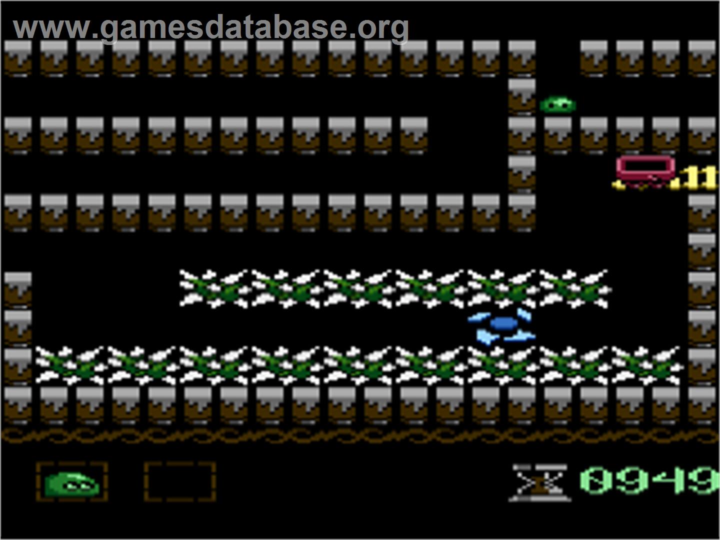 Oozy The Goo - Gaiden - Atari 7800 - Artwork - In Game