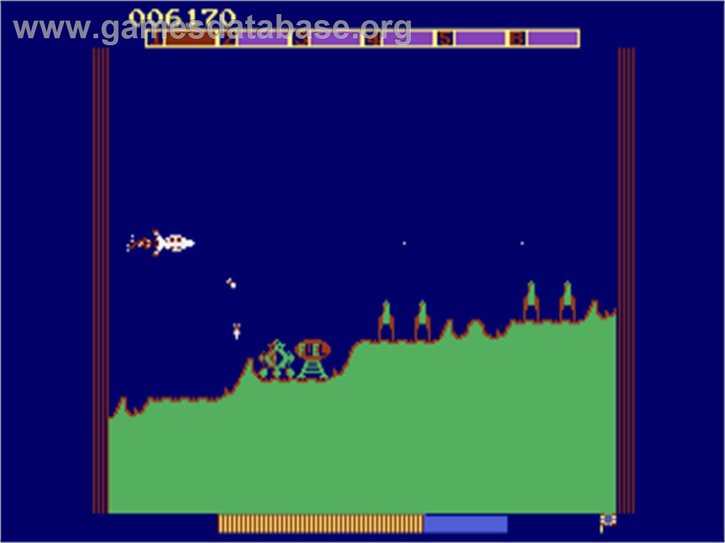 Scramble - Atari 7800 - Artwork - In Game