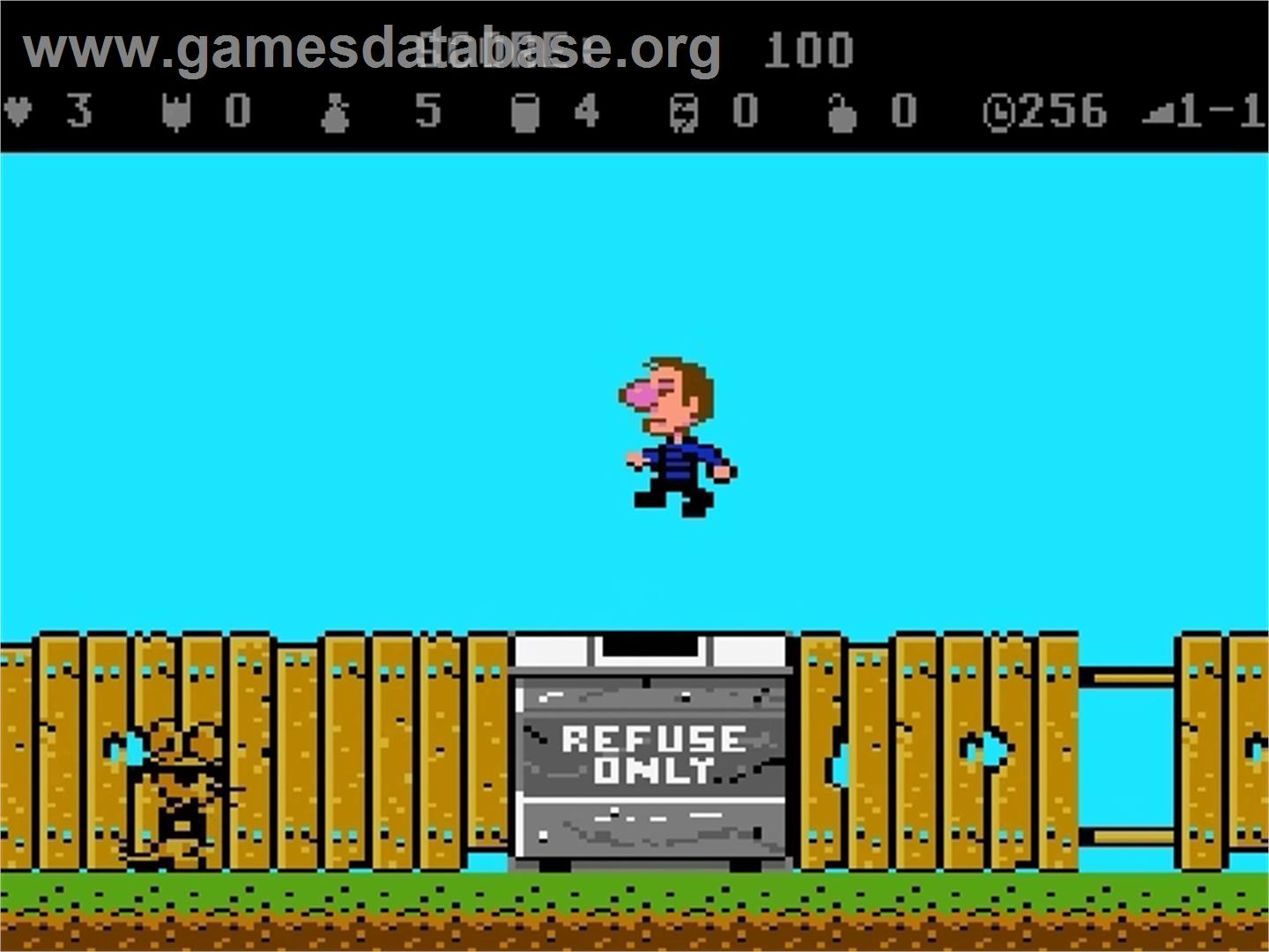 Scrapyard Dog - Atari 7800 - Artwork - In Game