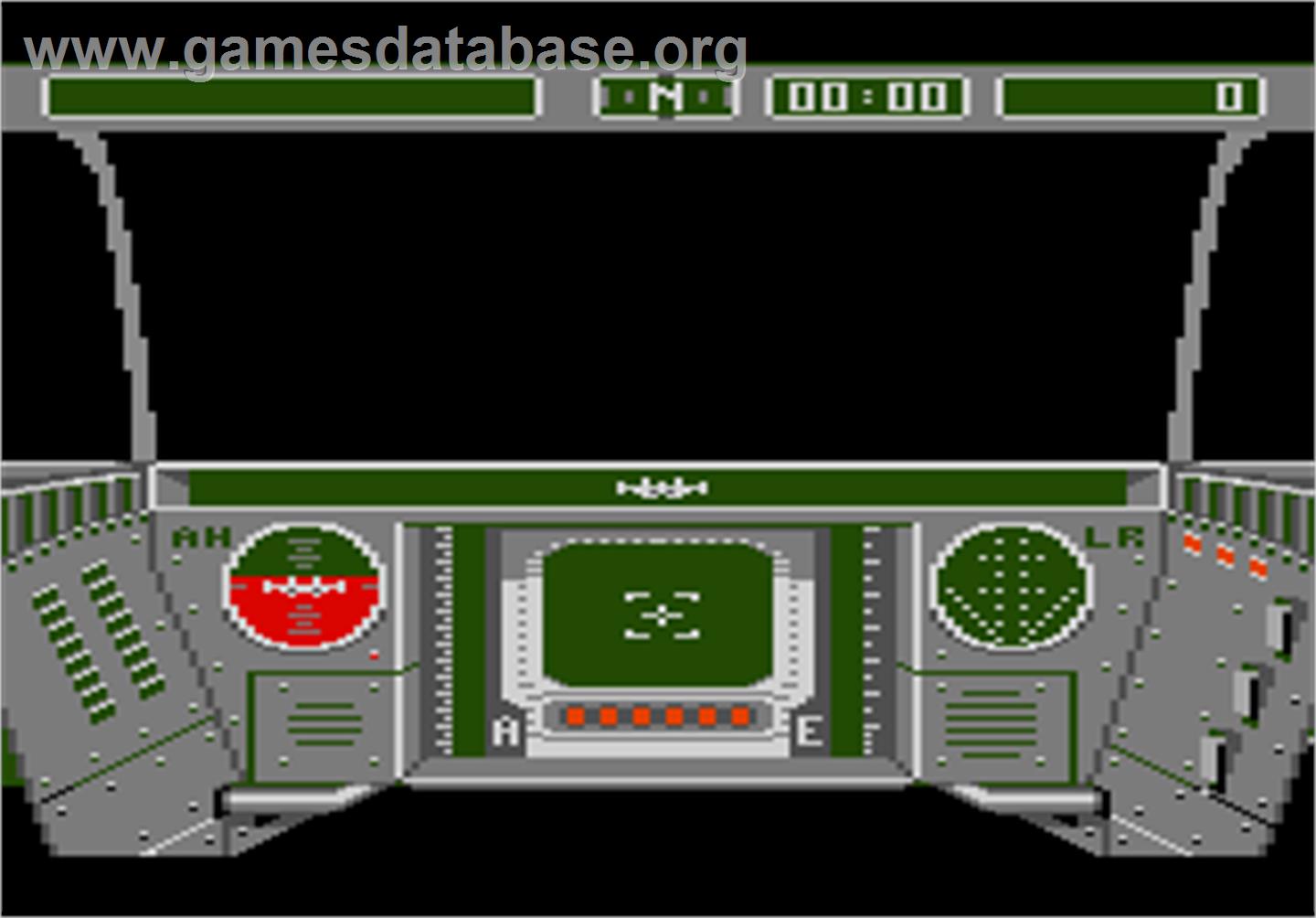 Rescue on Fractalus - Atari 7800 - Artwork - Title Screen