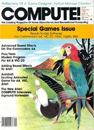 Box cover for Acrobat on the Atari 8-bit.