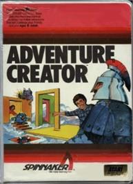 Box cover for Adventure Creator on the Atari 8-bit.
