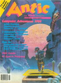 Box cover for Adventure Island on the Atari 8-bit.